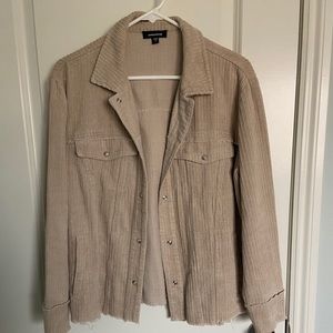 Pearl Snap Corduroy Jacket